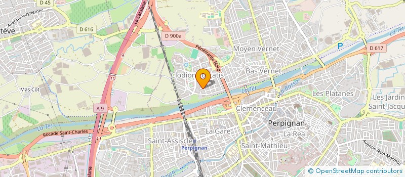 localisation de l'entreprise ZOLTARIENNE IMMOBILIER  PERPIGNAN