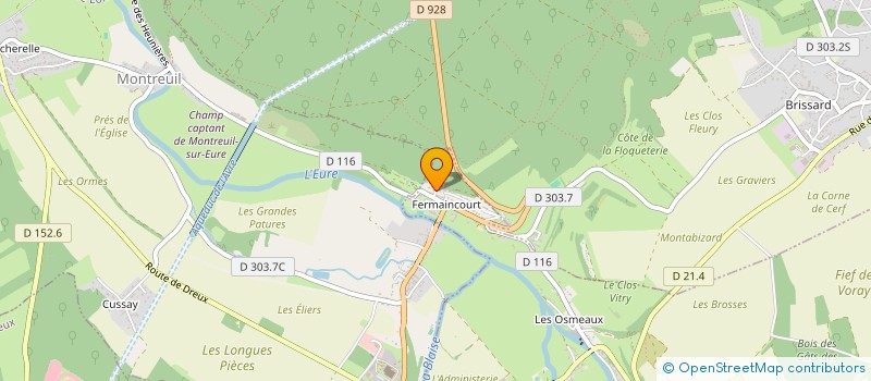 localisation de l'entreprise ZOMA à CHERISY