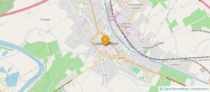 localisation de l'entreprise ZOMALAIS à CASTELSARRASIN