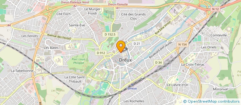 localisation de l'entreprise ZOMBI RIOT à DREUX