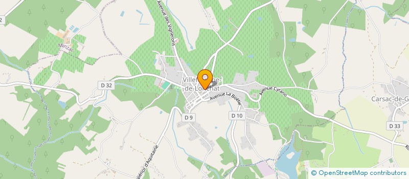 localisation de l'entreprise ZOMBIE PRODUCTION  VILLEFRANCHE-DE-LONCHAT