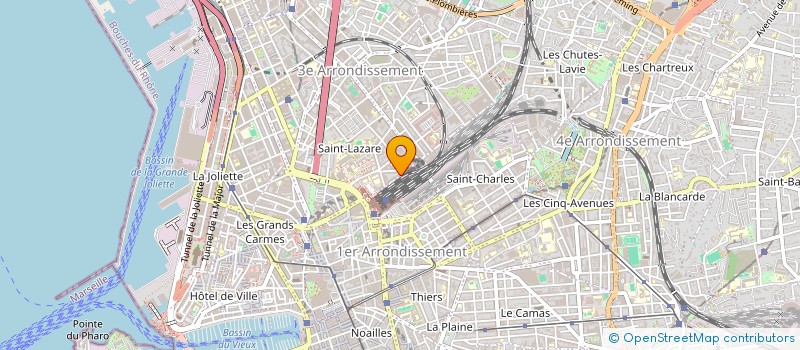 localisation de l'entreprise ZOMBO NGELEZA DELPHINE ET SOMMEILLE PATRICIA à MARSEILLE