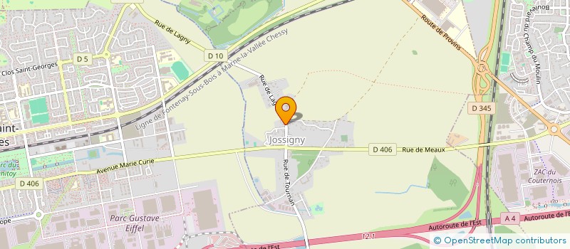 localisation de l'entreprise ZOMLOA  JOSSIGNY