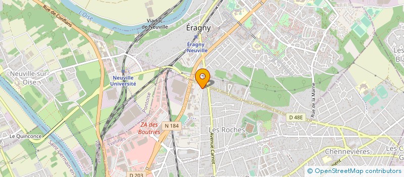 localisation de l'entreprise ZONCA BTP à CONFLANS-SAINTE-HONORINE
