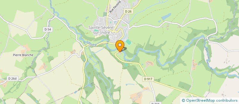 localisation de l'entreprise ZONCO à SAINTE-SEVERE-SUR-INDRE