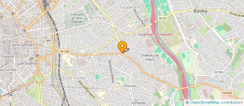 localisation de l'entreprise ZONE 11  TOULOUSE