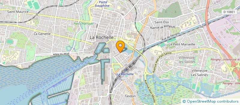 localisation de l'entreprise ZONE 17  LA ROCHELLE