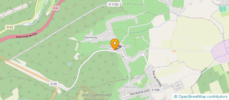 localisation de l'entreprise ZONE 51  NORROY-LE-VENEUR