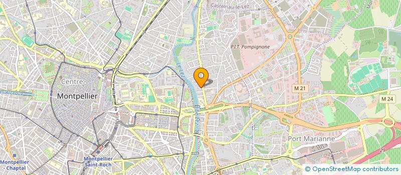 localisation de l'entreprise ZONE 658 à MONTPELLIER