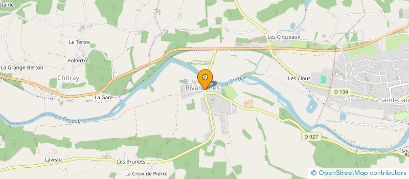 localisation de l'entreprise ZONE A PARTAGER (ZAP) à RIVARENNES