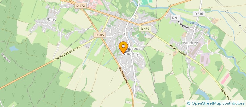 localisation de l'entreprise ZONE D'OBJETS ORDINAIRES à MONT-SOUS-VAUDREY