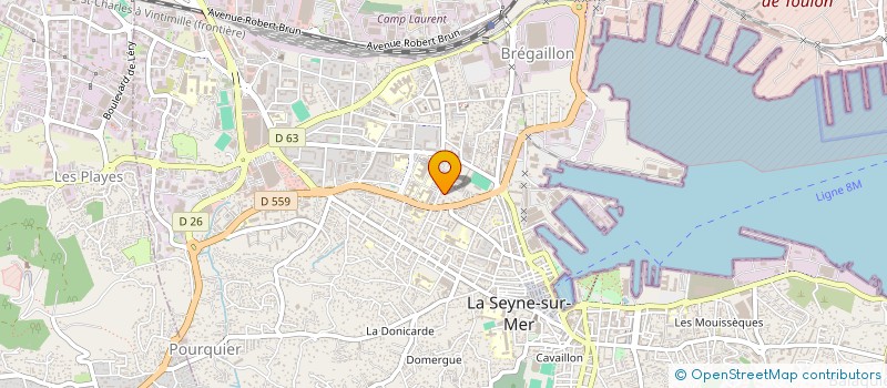 localisation de l'entreprise ZONE DE TEXTES à LA SEYNE-SUR-MER