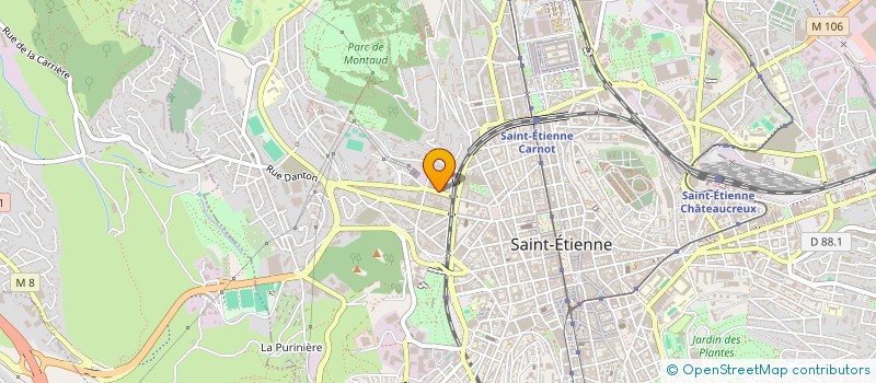 localisation de l'entreprise ZONE EDUCATION PRIORITAIRE MONTCHOVET à SAINT-ETIENNE