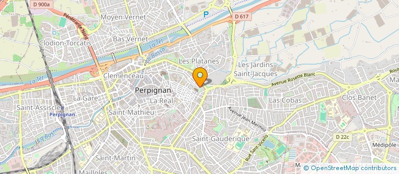 localisation de l'entreprise ZONE FRANCHE à PERPIGNAN