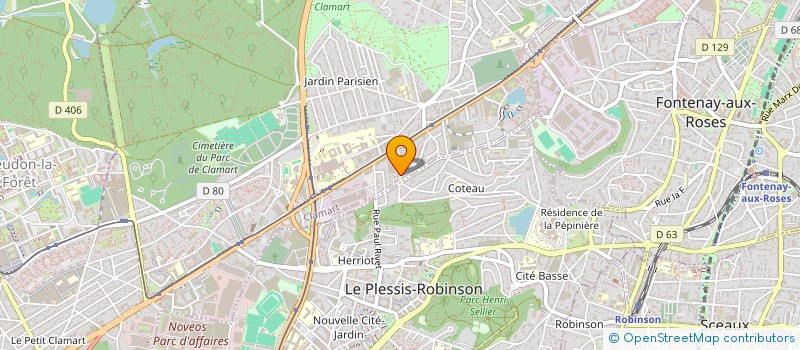 localisation de l'entreprise ZONE GROUP à CLAMART