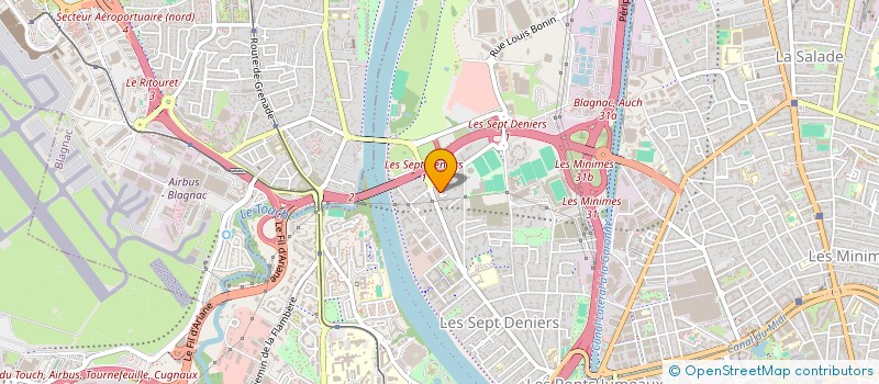 localisation de l'entreprise ZONE LIBRE à TOULOUSE