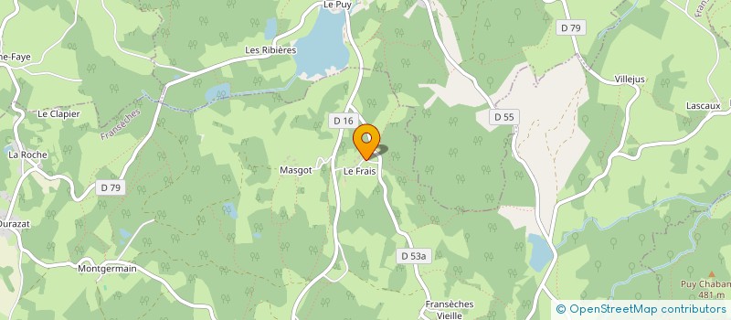 localisation de l'entreprise ZONE LIBRE à FRANSECHES