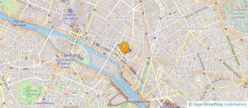localisation de l'entreprise ZONE NORDIQUE à PARIS