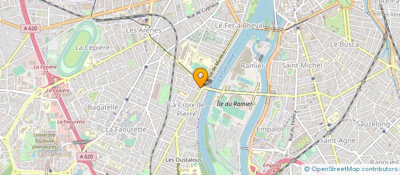 localisation de l'entreprise ZONE OFF SHORE  TOULOUSE