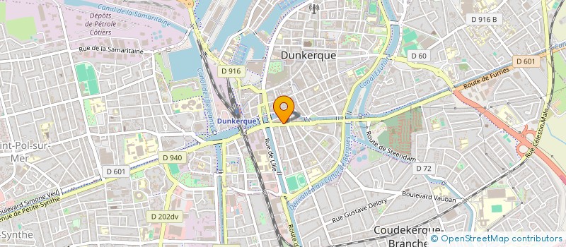 localisation de l'entreprise ZONE PASTORALE DE DUNKERQUE à DUNKERQUE