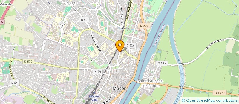 localisation de l'entreprise ZONE PASTORALE MACON ET MACONNAIS à MACON