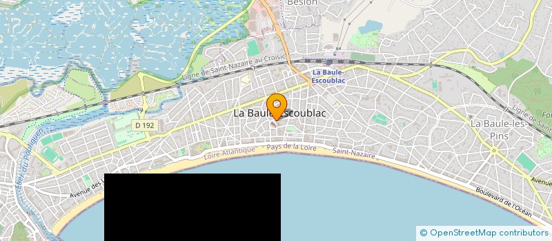 localisation de l'entreprise ZONE PASTORALE PRESQUILE GUERANDAISE à LA BAULE-ESCOUBLAC