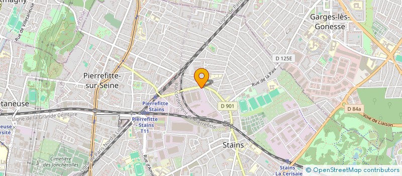 localisation de l'entreprise ZONE PRO MATERIAUX à LE RAINCY