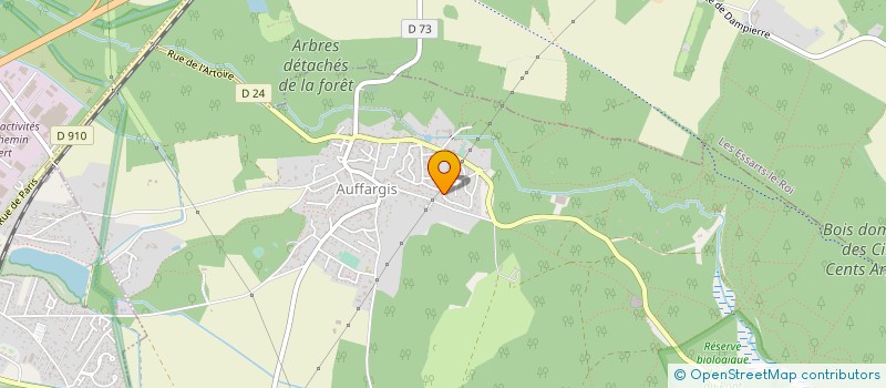 localisation de l'entreprise ZONE PROD  AUFFARGIS