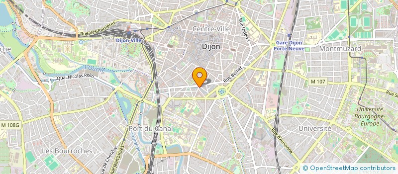 localisation de l'entreprise ZONE(S) DE COMBAT (ZDC)  DIJON