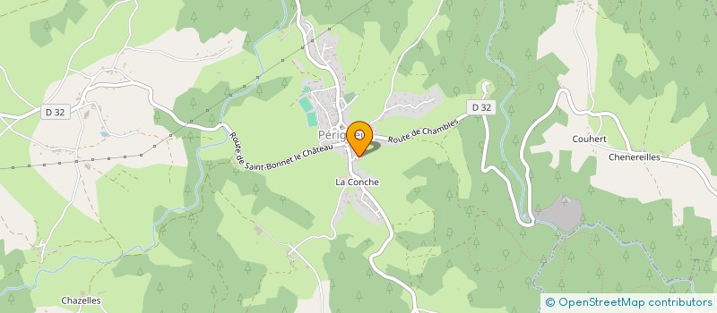 localisation de l'entreprise ZONE TRAINING PERIGNEUX  PERIGNEUX