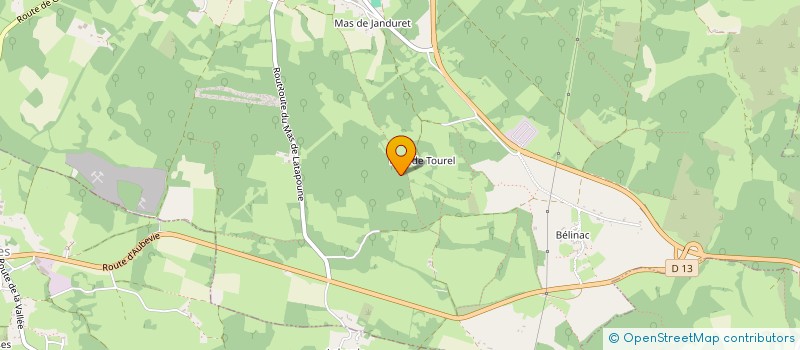 localisation de l'entreprise ZONE TRANQUILLE  ASSIER