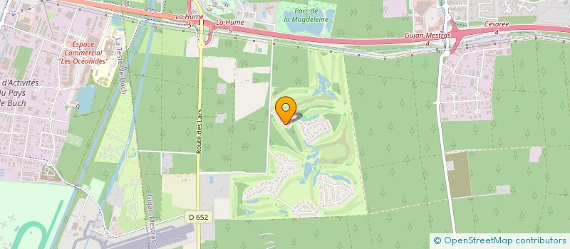 localisation de l'entreprise ZONE2  GUJAN-MESTRAS