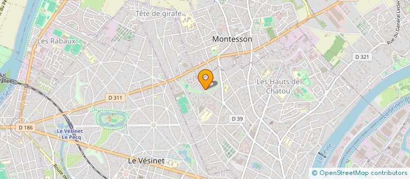 localisation de l'entreprise ZONEDIGITALE  CHATOU