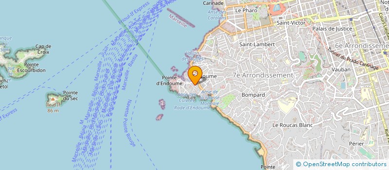 localisation de l'entreprise ZONES PORTUAIRES à MARSEILLE