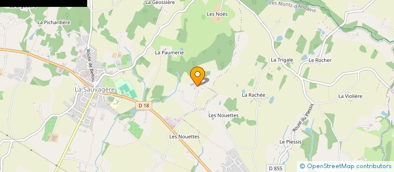 localisation de l'entreprise ZONEZEN à LES MONTS-D'ANDAINE