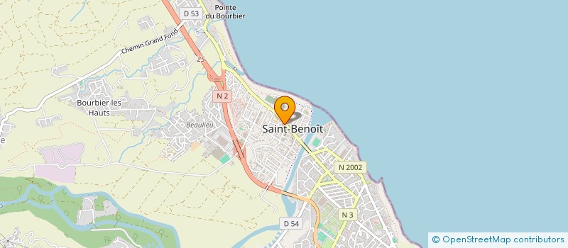 localisation de l'entreprise ZONG DISTRIBUTION  SAINT-BENOIT