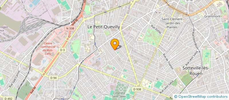 localisation de l'entreprise ZONGO IMMOBILIER  LE PETIT-QUEVILLY