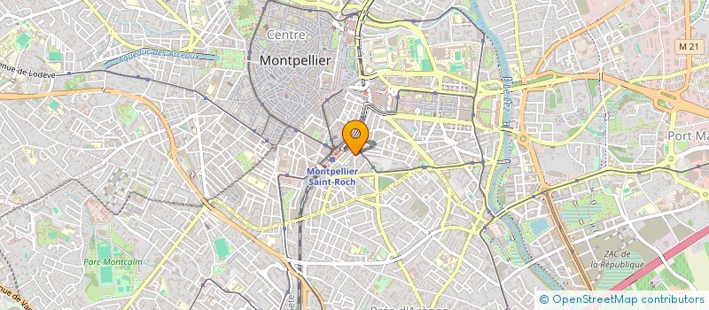 localisation de l'entreprise ZOOBA à MONTPELLIER