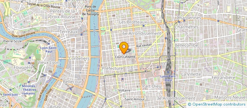 localisation de l'entreprise ZOOG CAPITAL à LYON