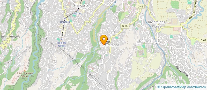 localisation de l'entreprise ZOOG PROD à SAINT-DENIS