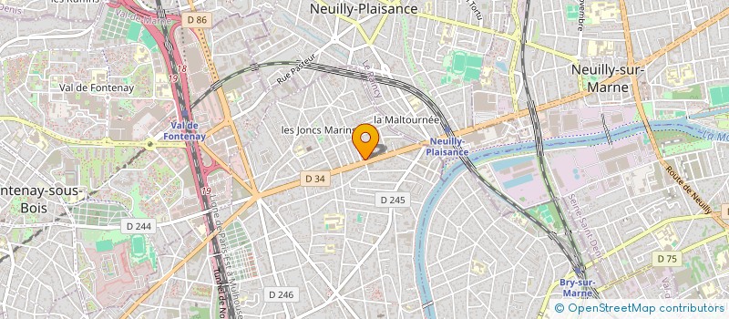 localisation de l'entreprise ZOOLIIFE  LE PERREUX-SUR-MARNE