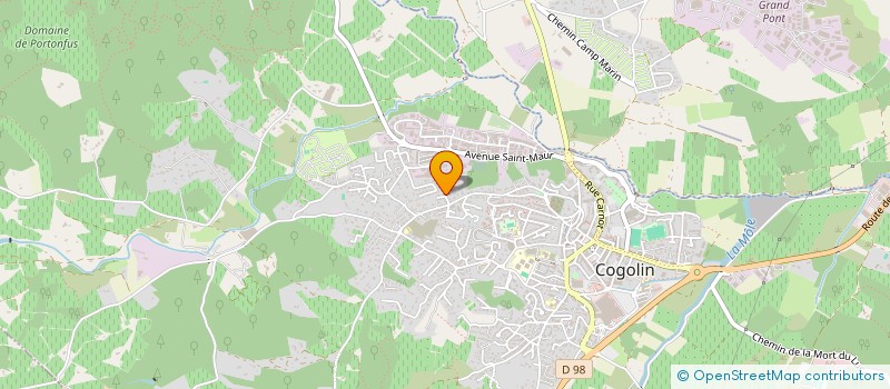 localisation de l'entreprise ZOOM  GRIMAUD