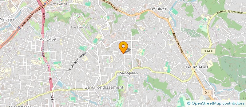 localisation de l'entreprise ZOOM AND CO à MARSEILLE