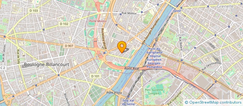 localisation de l'entreprise ZOOM F.M à PARIS