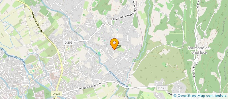 localisation de l'entreprise ZOOM HORIZON  L'ISLE-SUR-LA-SORGUE