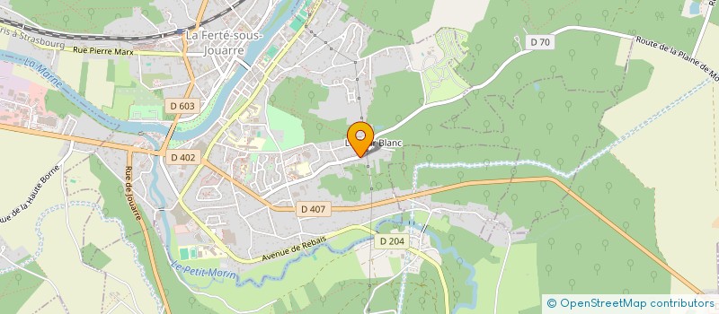 localisation de l'entreprise ZOOM MAT IDF à LA FERTE-SOUS-JOUARRE