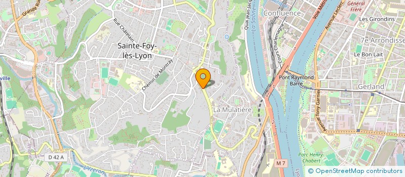 localisation de l'entreprise ZOOM & MOVE à SAINTE-FOY-LES-LYON