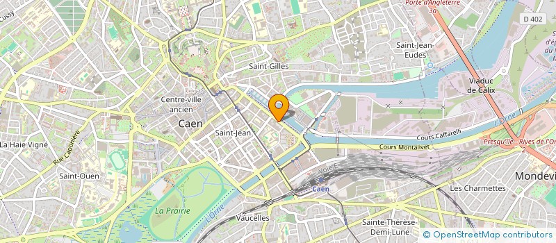 localisation de l'entreprise ZOOM TOURING à CAEN