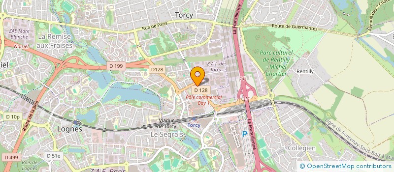 localisation de l'entreprise ZOOM-UP à TORCY