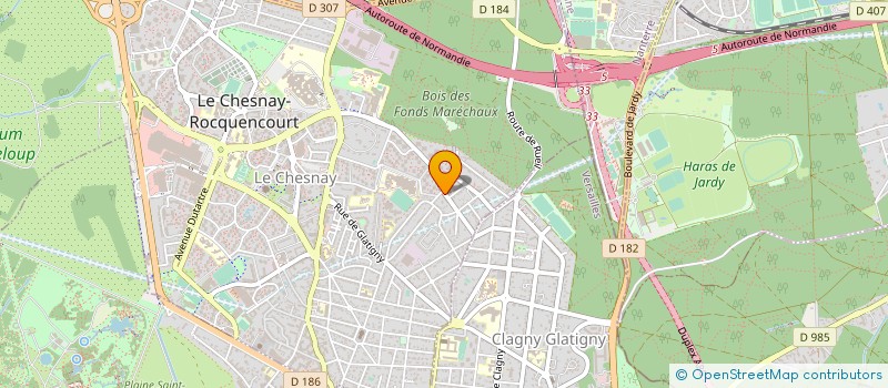 localisation de l'entreprise ZOOM VERSAILLES à VERSAILLES